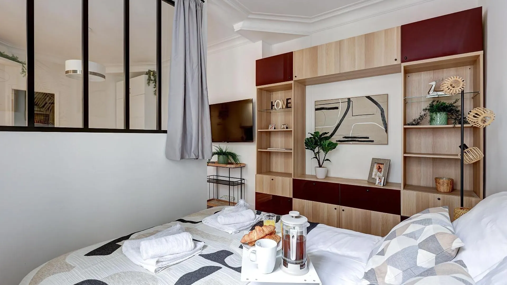 דירה Elegante Haussmannienne Au Prestige Parisien *