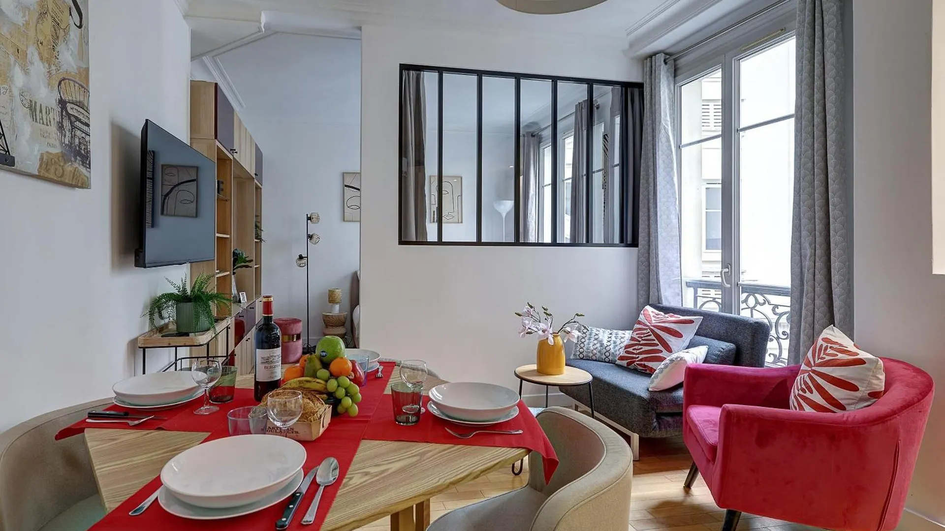 Apartment Elegante Haussmannienne Au Prestige Parisien